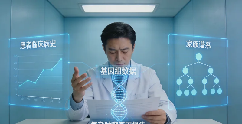 天津医生为家庭解读基因检测报告