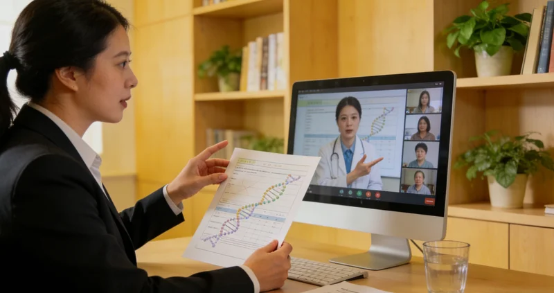 攀枝花居民家庭向医生咨询遗传病