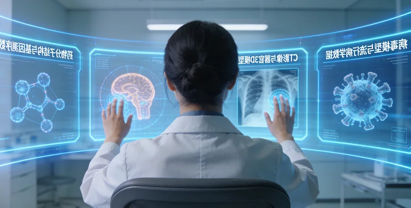 温馨家庭讨论健康话题,体现遗传