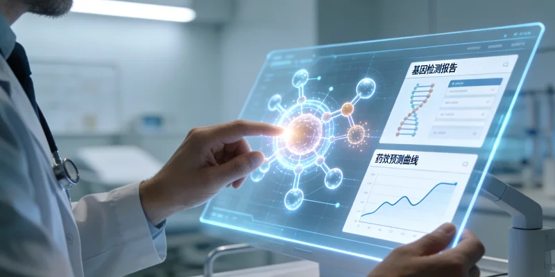 科右中旗居民与医生进行基因报告