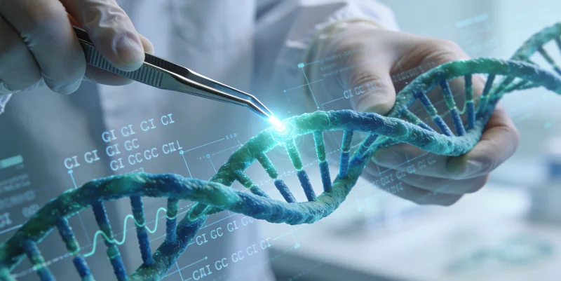 专业实验室进行基因测序分析