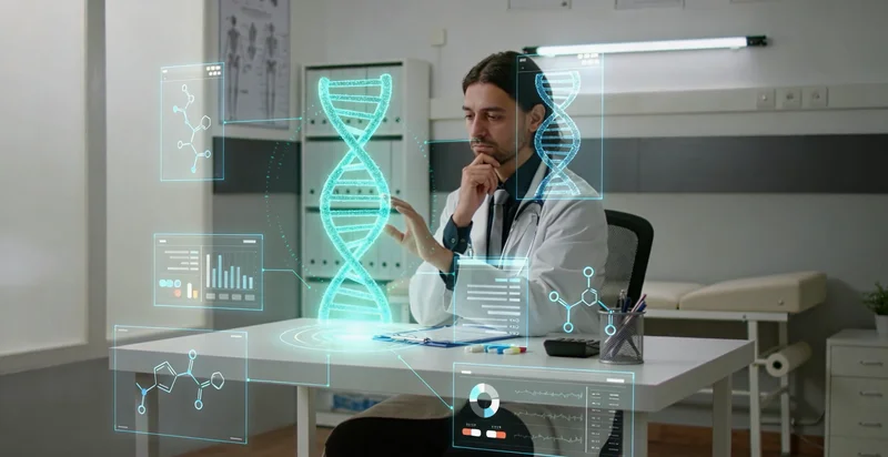 泰州家庭与医生讨论基因检测报告