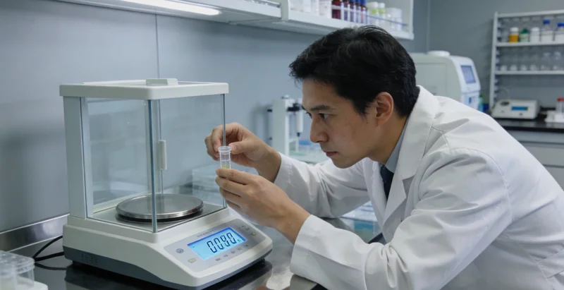 西安基因检测实验室内部工作场景