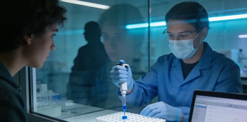 大安本地或合作基因检测实验室内