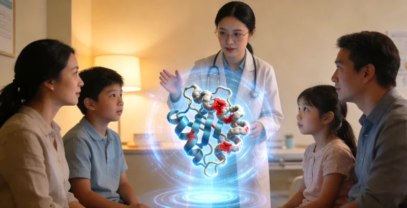 尚志遗传咨询医生与家庭沟通场景