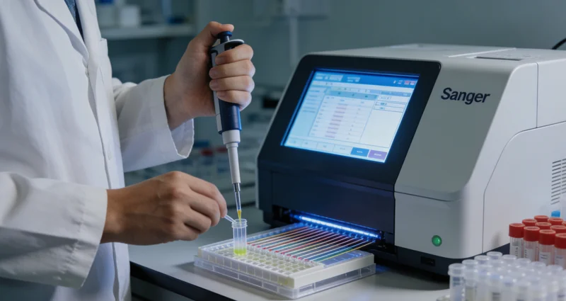 昆明医生在办公室解读基因检测报