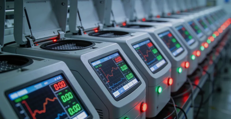 泰州合作的高通量基因测序实验室