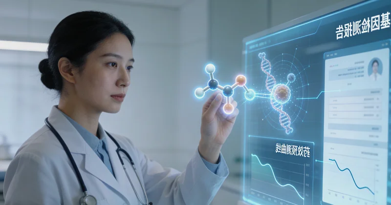 阿拉山口居民查看基因检测报告并