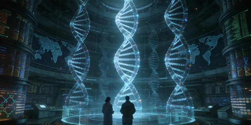 朔州基因检测样本分析实验室场景