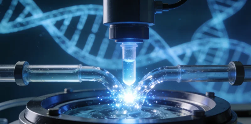 深圳实验室DNA双螺旋与光效背