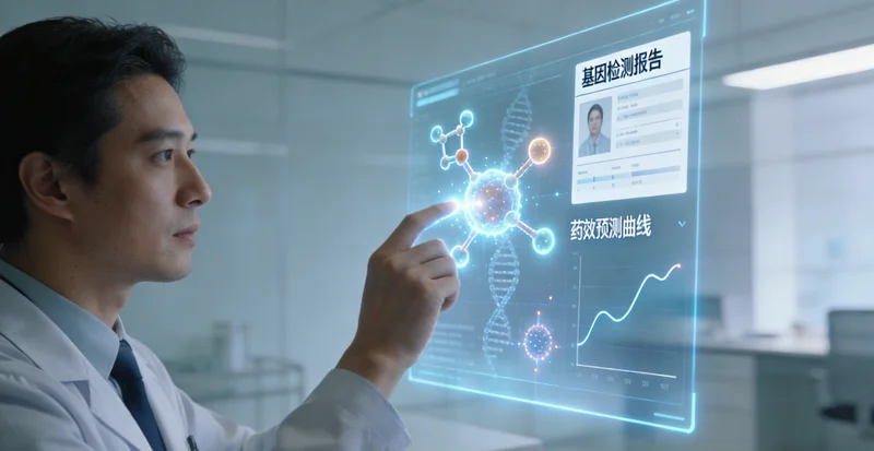 高平护士进行静脉血样本采集