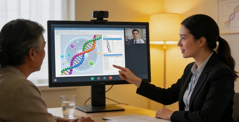 个旧遗传咨询师与市民讨论ATT