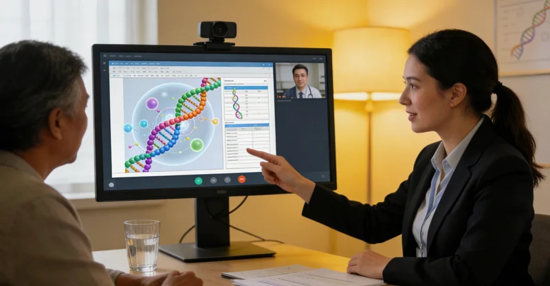 京山家庭进行遗传咨询与未来健康