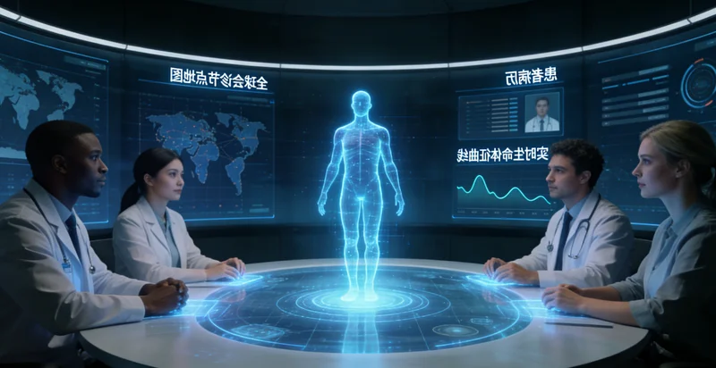 阿拉尔患者进行遗传咨询场景