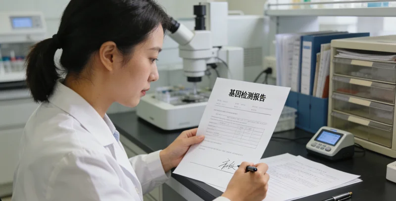 双鸭山医生解读基因检测报告