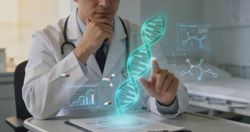 在丽江医院进行遗传咨询场景