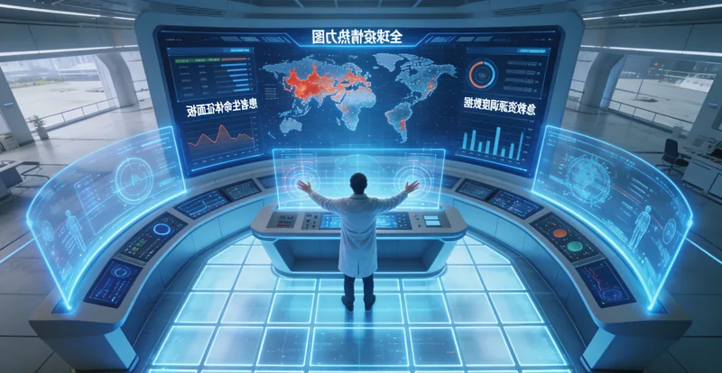 杭锦旗医院护士进行抽血采样