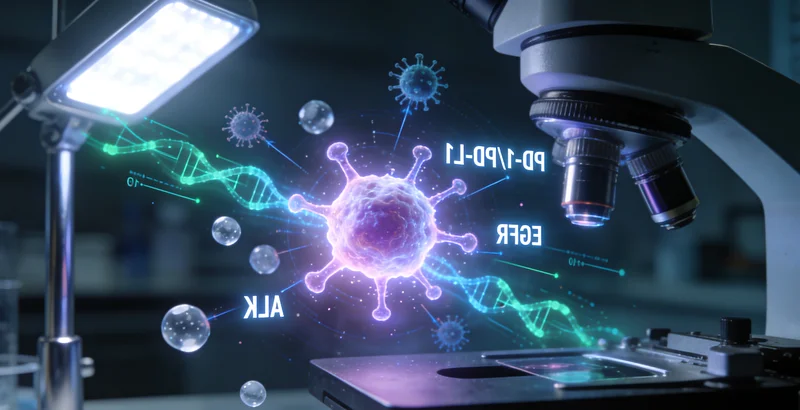 霍尔果斯医生向患者家属解释肺癌