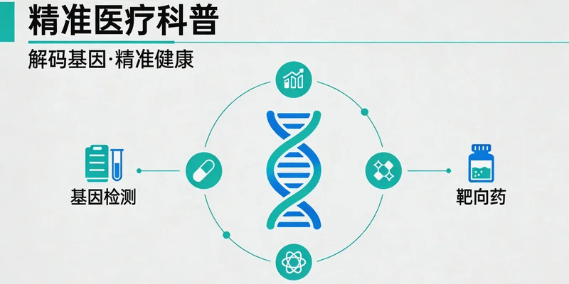 上海精准医疗靶向药物与基因概念