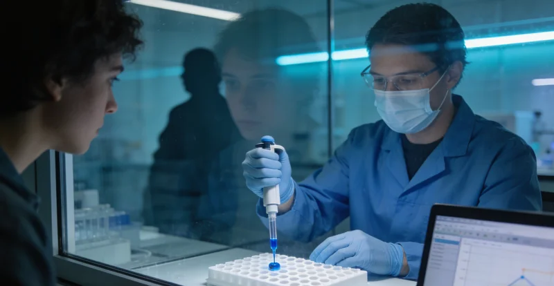 腾冲居民接受基因检测抽血采样现