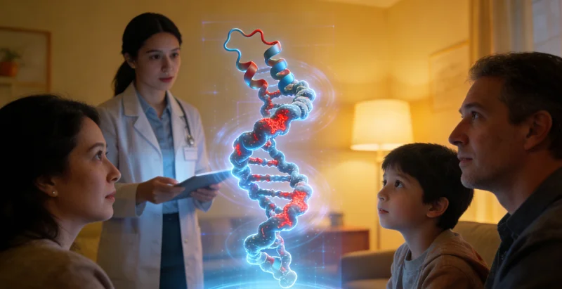 邓州专业遗传咨询师为客户解读基