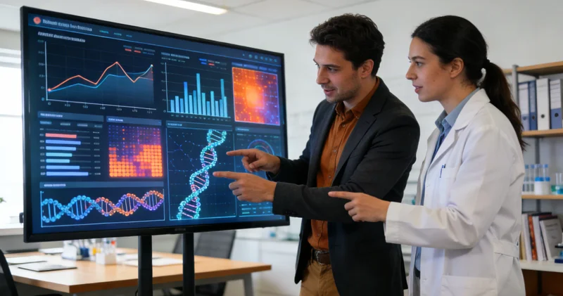 新右旗家庭讨论基因与健康话题