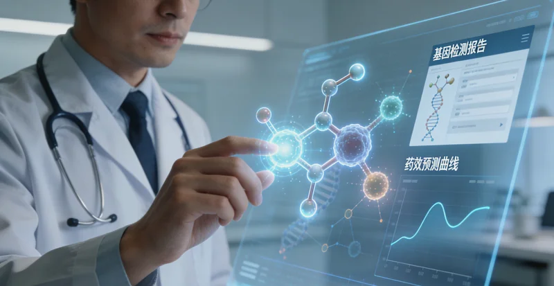 穆棱市民在医院进行基因检测血液