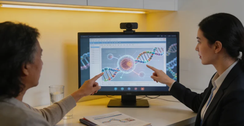 大冶遗传咨询医生与患者沟通胃癌