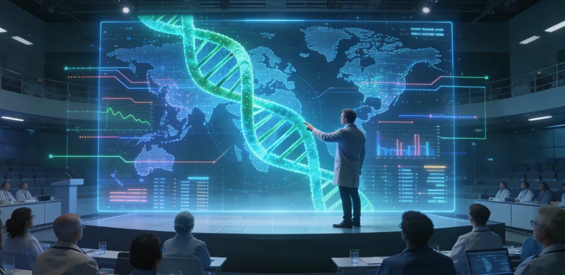 讷河家庭讨论基因检测报告与医生