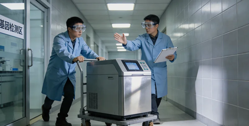 四子王旗居民与医生在诊所内沟通