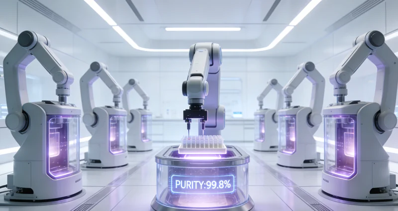 上海三甲医院基因检测实验室内部