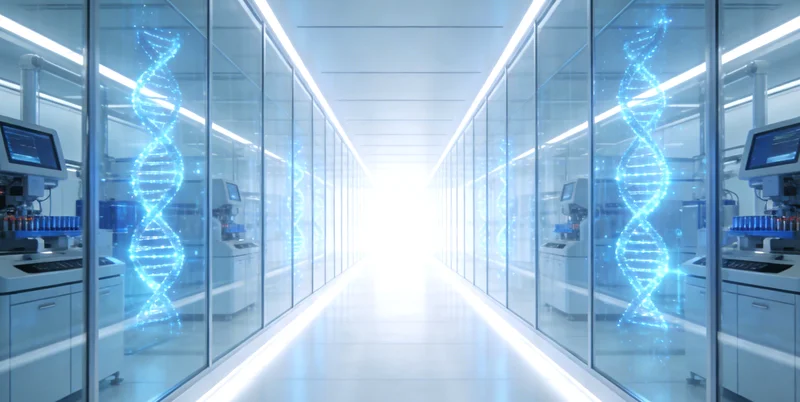 大石桥医院护士为患者进行基因检