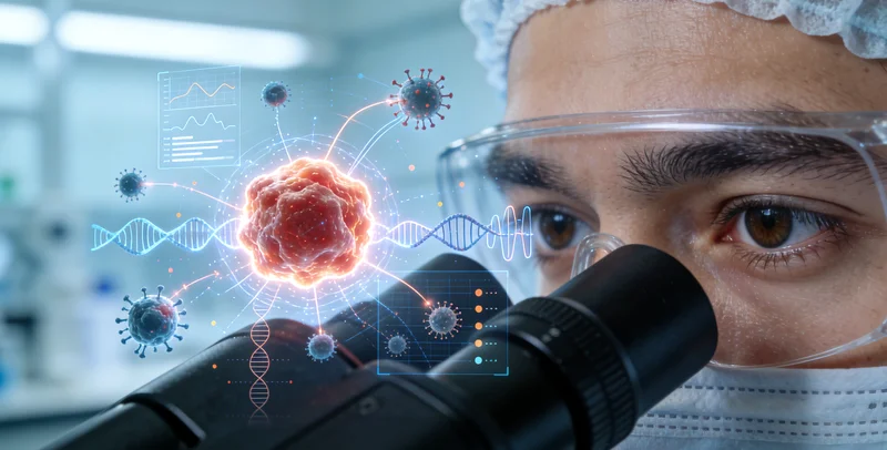 东乌旗肺癌治疗中血液基因动态监