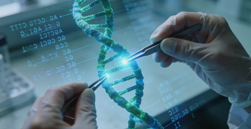 宁德基因检测实验室技术人员进行