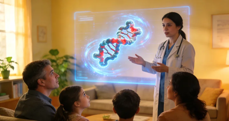 宿州遗传咨询专家与女性患者沟通