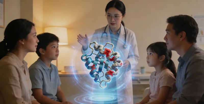 佳木斯遗传咨询师与家庭亲切沟通