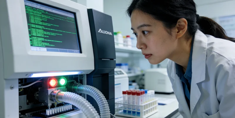 广州医学检验所基因测序仪工作场