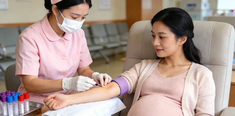 什邡儿童无创基因检测采样示意（