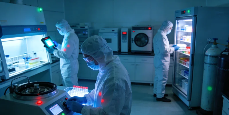 贵溪高标准基因测序实验室内部