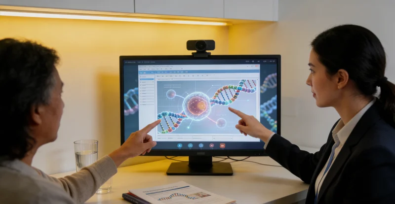 包头专业遗传咨询医生与咨询者沟