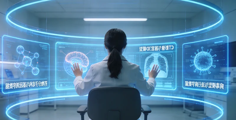 新右旗胰腺癌患者进行术后CT复