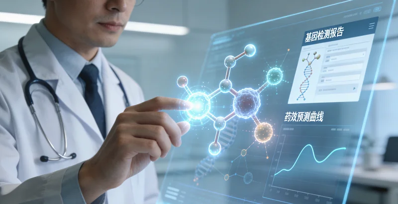 鹰潭医生与患者沟通基因检测报告