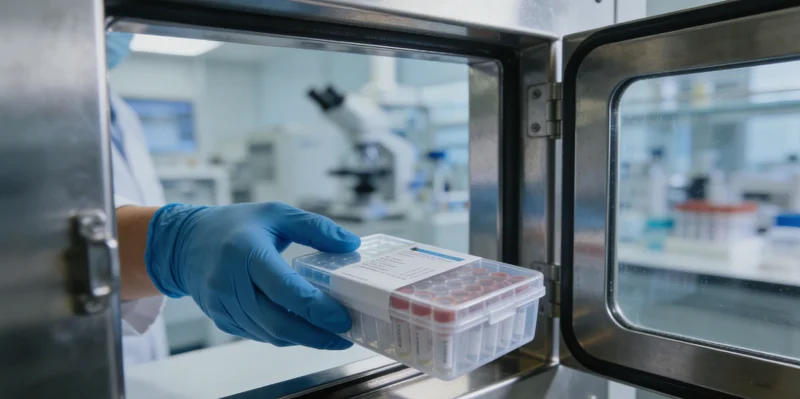 兴城基因检测抽血采样过程