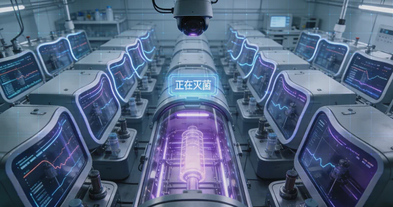 武威医护人员正在为市民进行基因