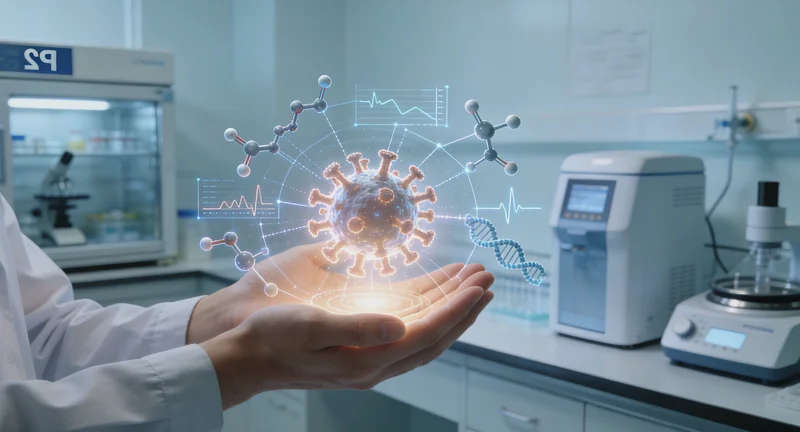 曲靖患者与家人一起查看基因检测