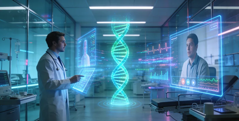 高安医生为患者解读肺癌基因检测