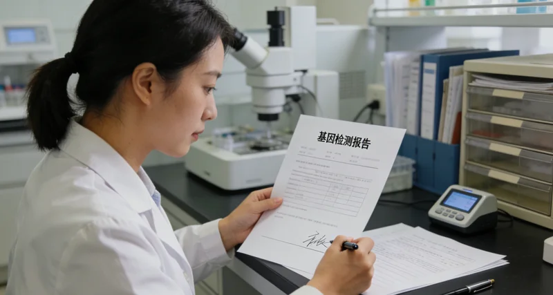 松滋 VHL基因阴性检测报告