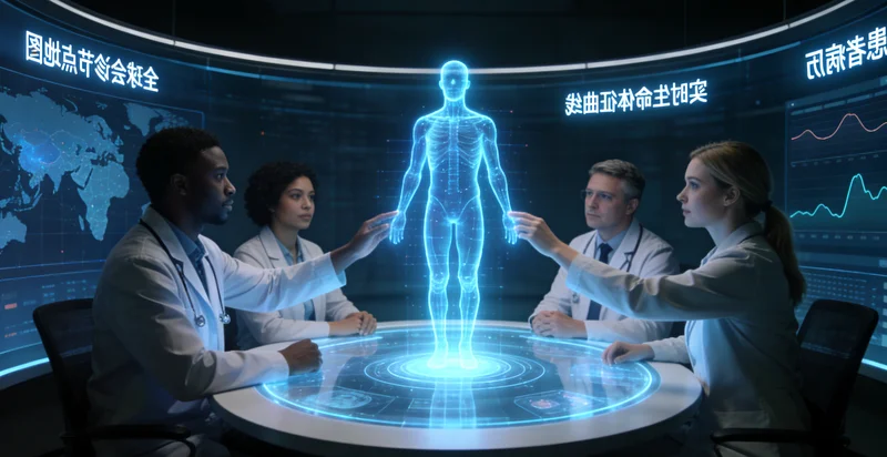 察右中旗家庭成员共同讨论健康与