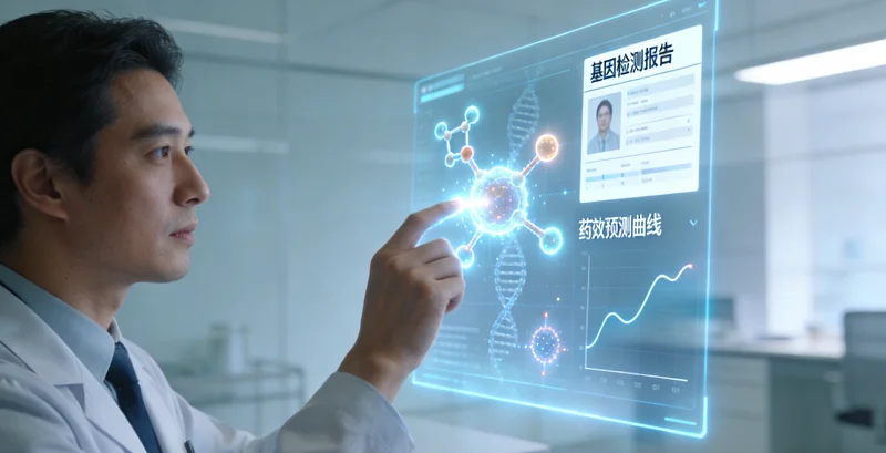 杭后旗医护人员进行无创基因检测