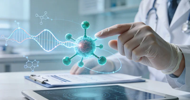 赤壁肺癌MRD检测原理示意图